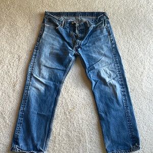 Men’s Levi jeans, 505, 38 x 30